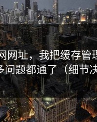 关于51网网址，我把缓存管理讲清楚后，很多问题都通了（细节决定一切）